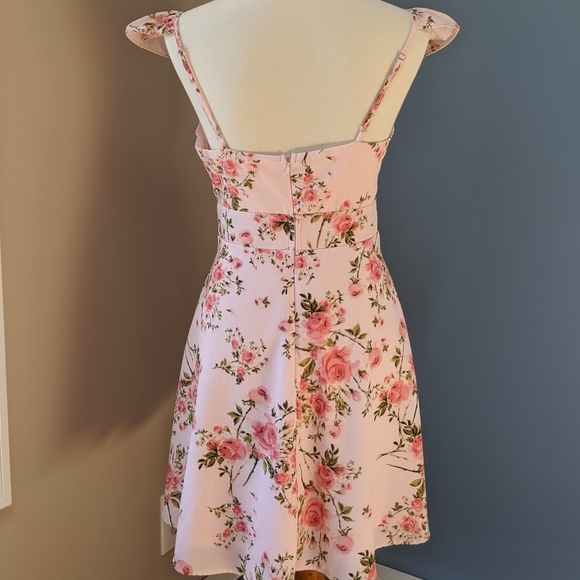 Pink Floral Dress - Picture 2 of 5